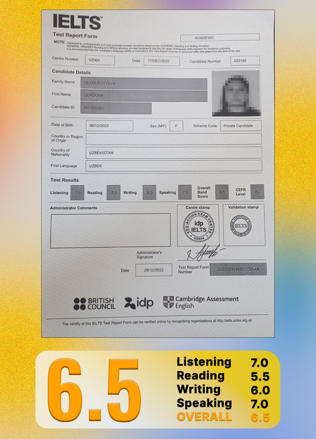 Api Ilets OXFORD School - ENGLISH | IELTS | CEFR